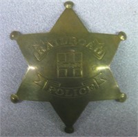 Santa Fe Railroad Police Badge