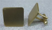 12K Gold Filled Cuff Links