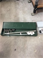 Right angle wrench in green case