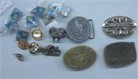 Lot of belt Bucles and Pins