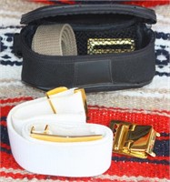 Military Dress and Uniform Belts with Case