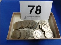 12 of 1970s & 1980s Kennedy halves, includes 6