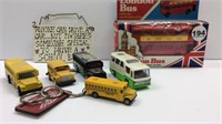 ASSORTMENT OF TOY BUSSES