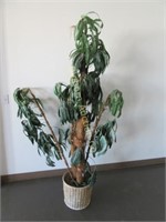 Silk Tree: Approx 78" Tall