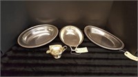 A6- SILVER PLATED DISHES