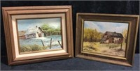 Oil On Canvas House Paintings