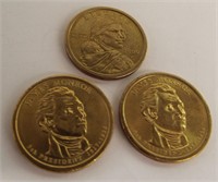 Three 1$ Coins