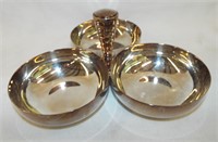 Christofle Silver Plate Three Part Serving Dish