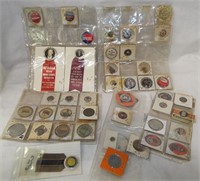 Large Group Of Campaign And Misc. Buttons