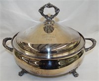 Silver Plate Covered Tureen