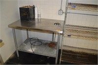 Stainless Steel Table (Upstairs)