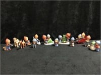 Lot of Enesco Country Christmas Figurines