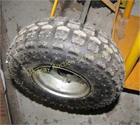 Yellow 2 wheeler w/ air tires