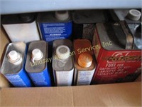 Metal shelf w/contents: 36x12x61 air drying filter