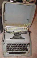 Briefcase, 2 type writers, file sorter, Honeywell