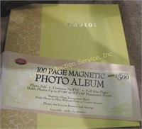 12 pcs: 6 photo albums & 6 picture frames