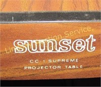 Sunset CC-1 Supreme projector table