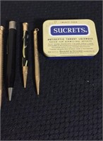 Vintage mechanical pencils