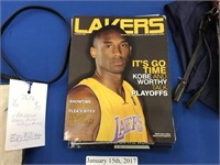ASSORTMENT OF FIVE SPORTS MAGAZINES WITH ARTICLES