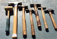 Vintage and newer hammers