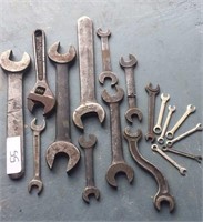 Vintage and newer wrenches