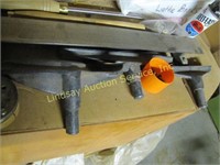 Craftsman 1hp 12" wood lathe w/ tools, faceshield,