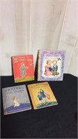 Lot of 4 vintage children's books