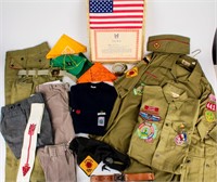 Vintage Lot Boy Scouts Uniforms Domestic Foreign