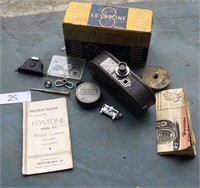 Vintage Keystone 8mm movie camera
