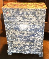 Painted Four Drawer Dresser