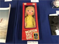 1974 MATTEL MORTON SALT GIRL TEXTILE DOLL IN