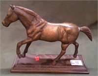 Brass Horse Cast Sculpture