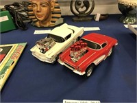 1:18 SCALE DIE CAST "MUSCLE MACHINES" HOT RODS