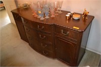 VINTAGE BUFFET WITH 6 DRAWERS AND 2 CABINETS