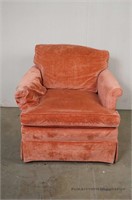 Salmon Colored Arm Chair