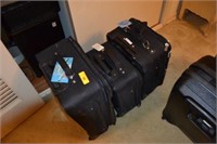 2 AMERICAN TOURISTER & 1 CHAMPION ROLL SUITCASES