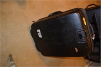 1 SAMSONITE ROLL AROUND HARD SHELL TRAVEL CASE