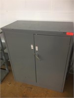 Global 2 Door Steel Storage Cabinet