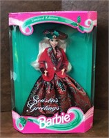 Limited Edition Seasons Greeting Barbie