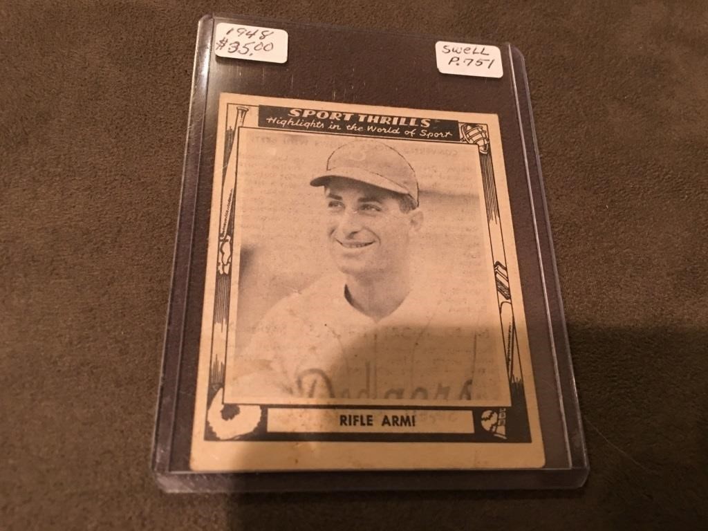 Vintage and Medern Sports Cards, Collectibles, Toys and more