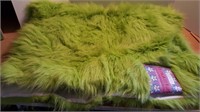 NEW Lime Green Furry Rug