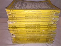 National Geographic Magazine LOT from 1930's