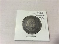 1892 Columbia Exposition SILVER Half Dollar