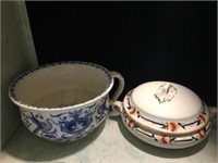 MINTON CHAMBER POT & WOODS & SONS