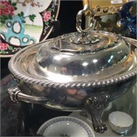 VICTORIAN PLATED TUREEN