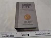 Civil War Collectors Knife in Display