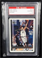 1997 Tim Duncan Topps Rookie Basketball Card Mint