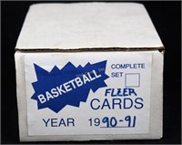 Fleer 1990 -91 N B A Basketball Card Set Complete