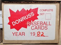 Vintage Donruss 1982 Complete Set Baseball Cards