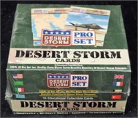 Vintage Desert Storm Pro Set Collectible Cards